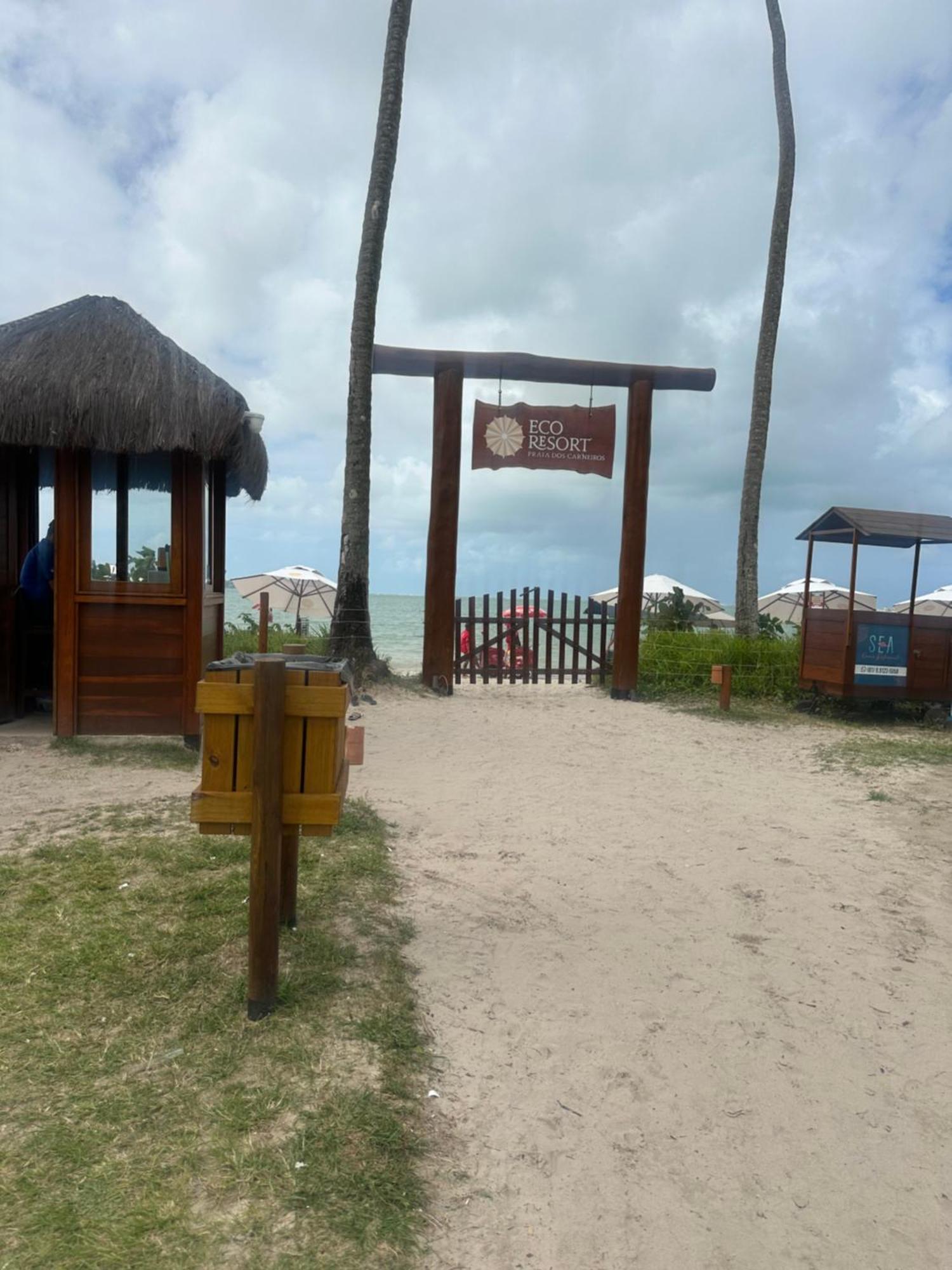 Flat Praia Dos Carneiros Eco Resort 26 Tamandaré Eksteriør billede
